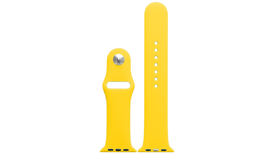Ремешок для Apple Watch 42/44/45/46/49mm Sport Band Желтый