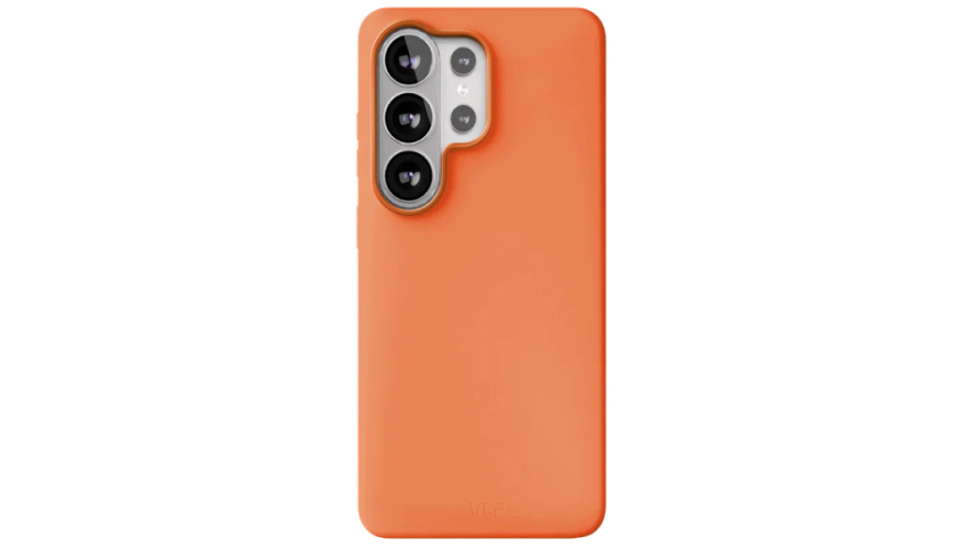 Чехол-накладка силикон VLP Aster Pro Case with MagSafe для Samsung Galaxy S26 Ultra Orange (Оранжевый)