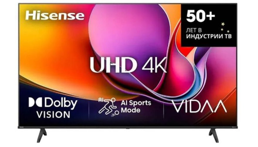 Телевизор Hisense 55A6Q 55" (2025) Black (Черный)