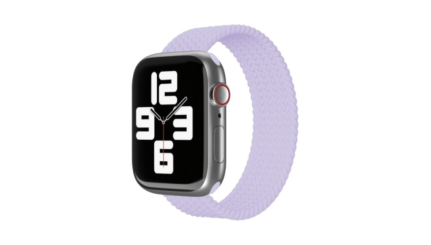 Ремешок VLP Band Braided для Apple Watch 42/44/45/49mm (2 шт) Violet