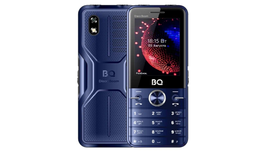 Мобильный телефон BQ 2842 Disco Boom Blue Black (Синий-Черный)