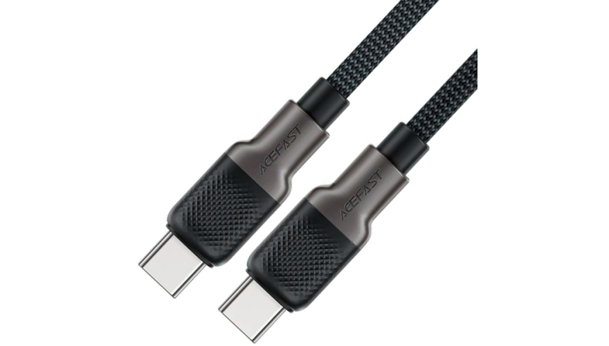 Кабель ACEFAST C10-03 Type-C - Type-C 60W 1.2м Black (Черный)