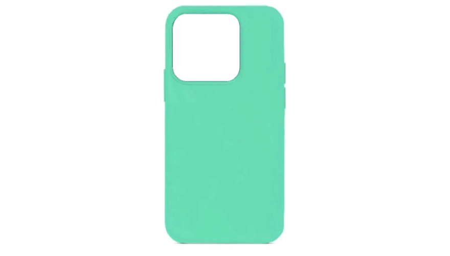 Чехол-накладка силикон Silicone Case для iPhone 15 Зеленый
