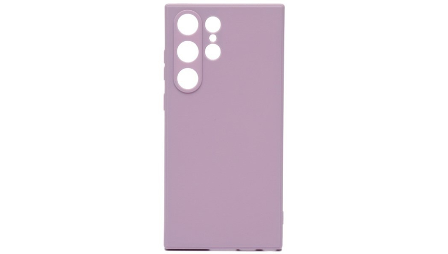 Чехол-накладка силикон для Samsung Galaxy S23 Ultra Лавандовый