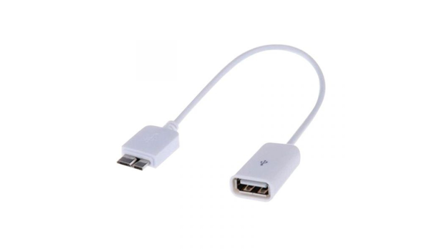 Переходник Samsung N9000/N9005 Note 3 - USB Белый