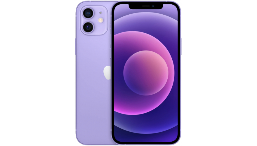 Смартфон Apple iPhone 12 64GB Purple (Фиолетовый) MJNM3RU/A