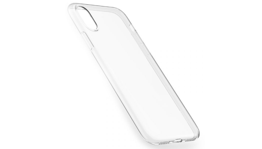 Чехол-накладка силикон для iPhone XR прозрачная