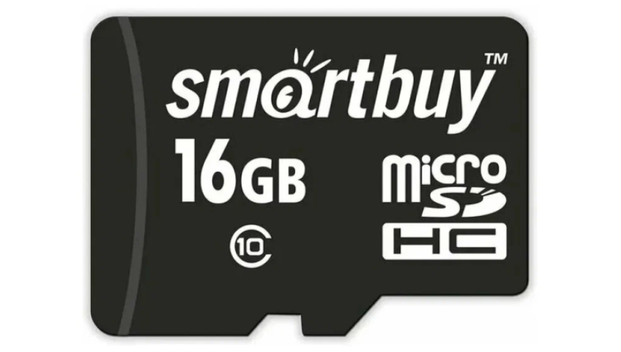 Карта памяти Micro SD Smartbuy 16GB Class10 30MB/s (SB16GBSDCL10-00LE)