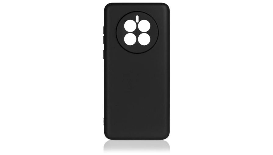 Чехол-накладка силикон DF для Huawei Mate 50 Черный