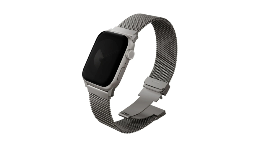 Ремешок Uniq Dante Pro для Apple Watch 40/41/42mm Titanium Silver (Серебристый)