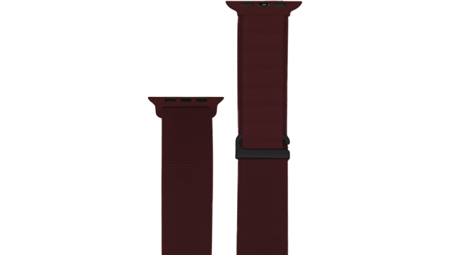 Ремешок Hoco для Apple Watch 38/40/41mm Climbing Series Alpine Loop Nylon Strap Purple Cherry
