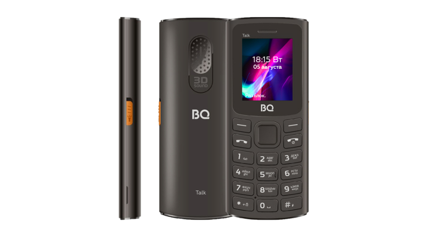 Телефон BQ 1862 Talk Dual Sim Black