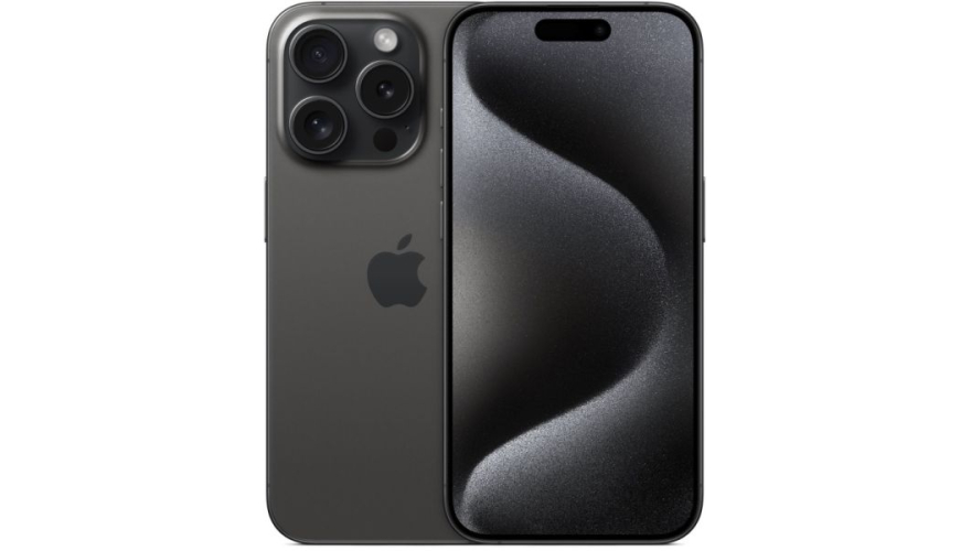 Смартфон Apple iPhone 15 Pro 128GB Titanium Black (Титановый Черный) eSIM (CPO)