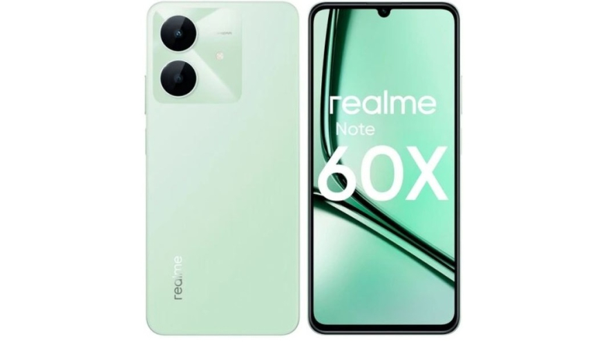 Смартфон Realme Note 60x 4/128GB Green (Зеленый) (RU)