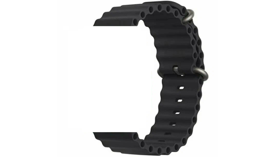 Ремешок для Apple Watch 42/44/45/49mm Ocean Band Black