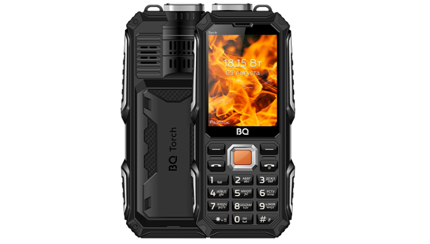 Мобильный телефон BQ 2835 Torch 4 Sim Black (Черный)