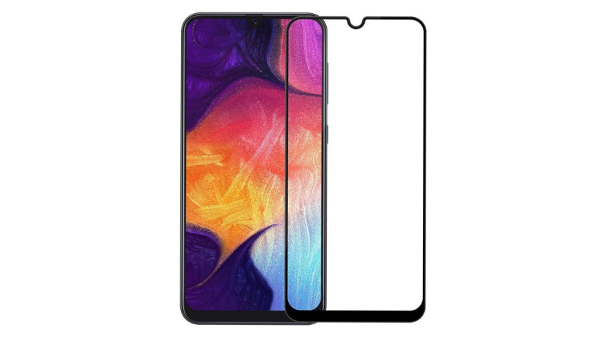 Защитное стекло LuxCase для смартфона Samsung Galaxy A22 3D Black