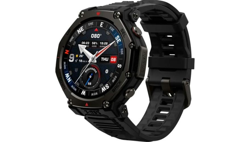 Часы Amazfit T-Rex 3 Pro 48mm Tactical Black (Черный)