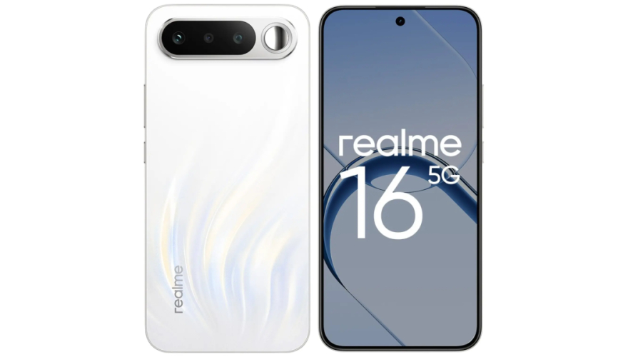Смартфон Realme 16 5G 8/256GB Air White (Белый) (RU)
