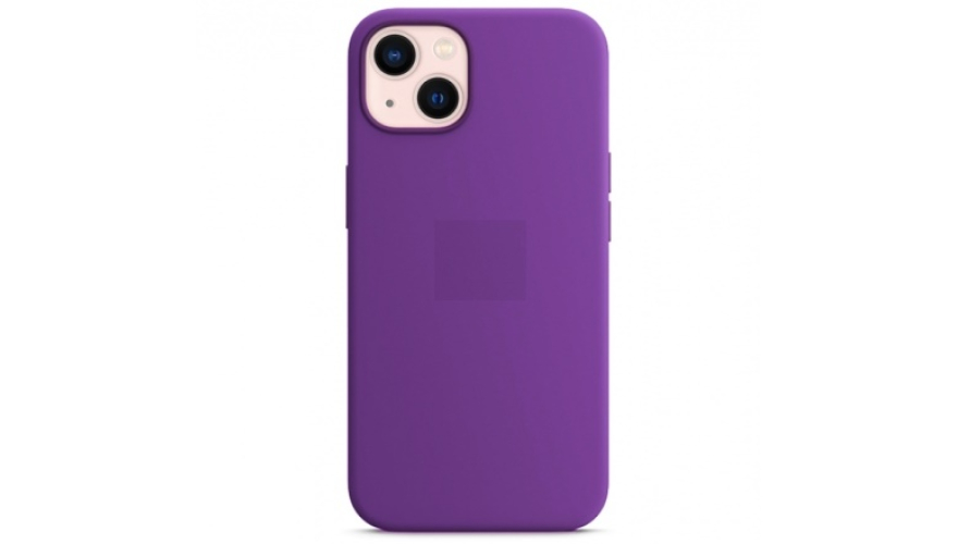 Чехол-накладка силикон Silicone Case для iPhone 13 Темно-фиолетовый