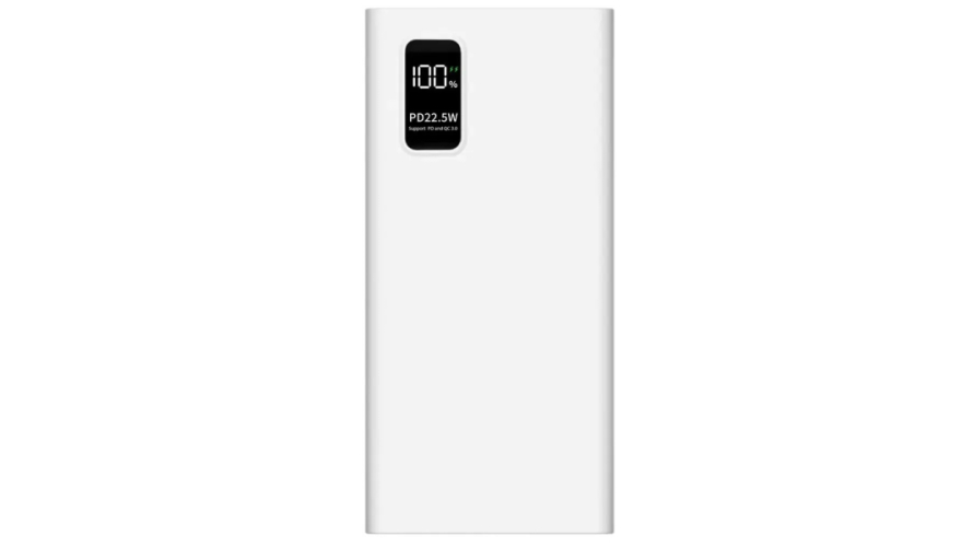 Внешний аккумулятор PERO PB05 10000mAh White (Белый)