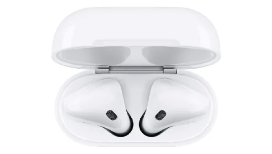 Беспроводные наушники Apple AirPods 2 (с зарядным футляром) (уценка)
