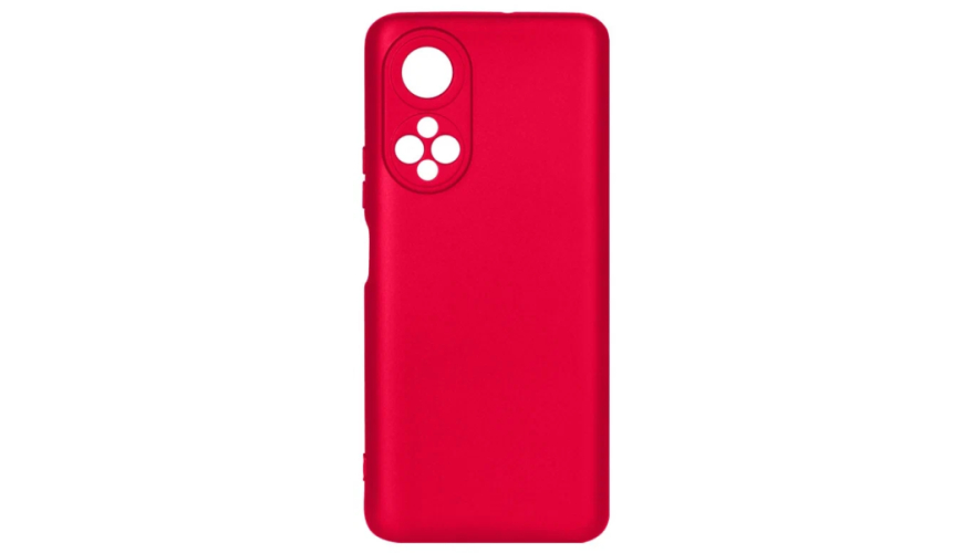 Чехол-накладка силикон DF для Honor X7 Red