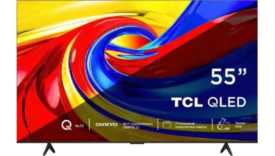 Телевизор TCL QLED 55P7L 55" (2026) Black (Черный)