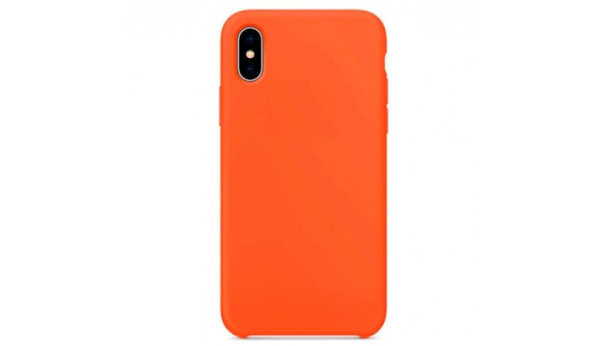 Чехол-накладка силикон Silicone Case для iPhone Xr Nectarine