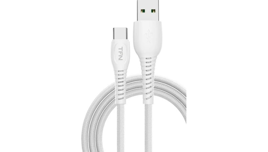 Кабель TFN USB - Micro USB 1m 2A White (CMICUSB1MWH)