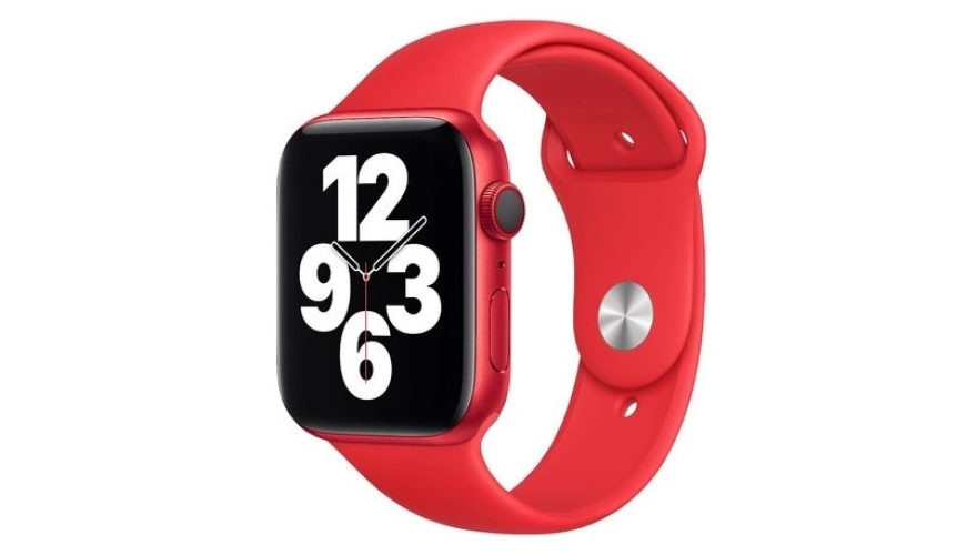 Ремешок VLP Band Silicone для Apple Watch 42/44mm, силиконовый, красный