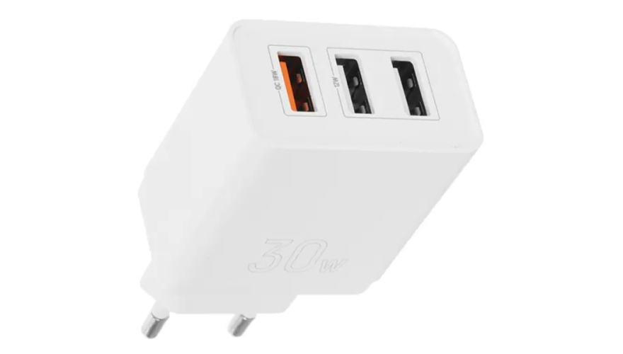 СЗУ TFN 3USB 30W QC White (TFN-WCRPD25)