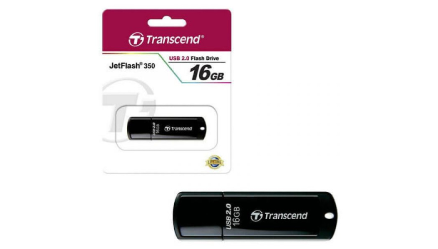 USB Flash Drive Transcend JetFlash 350 16Gb 2.0 (TS16GJF350)