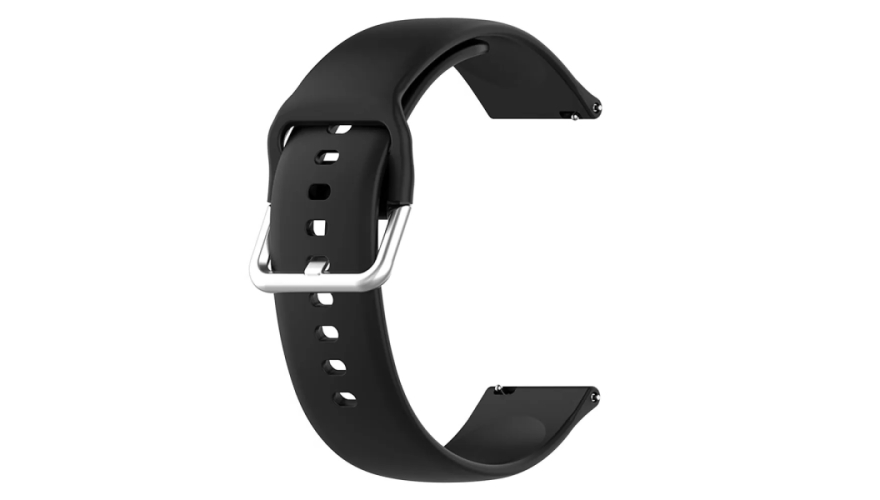 Ремешок Red Line универсальный силиконовый 20mm Черный