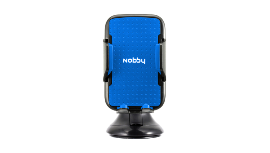 Автодержатель Nobby Practic NBP-WH-10-02 синий с функцией беспроводной зарядки