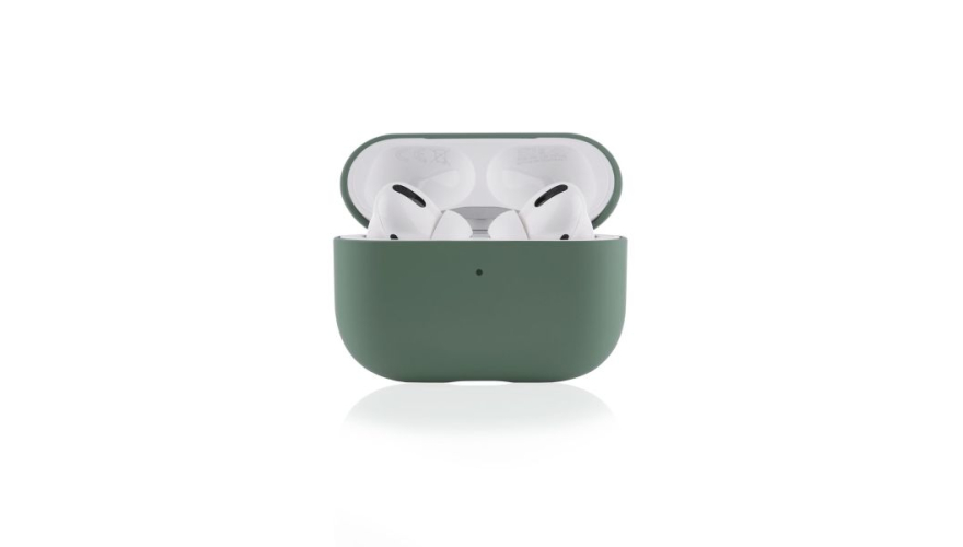 Силиконовый чехол VLP Silicone Case Soft Touch для Apple AirPods Pro Dark Green