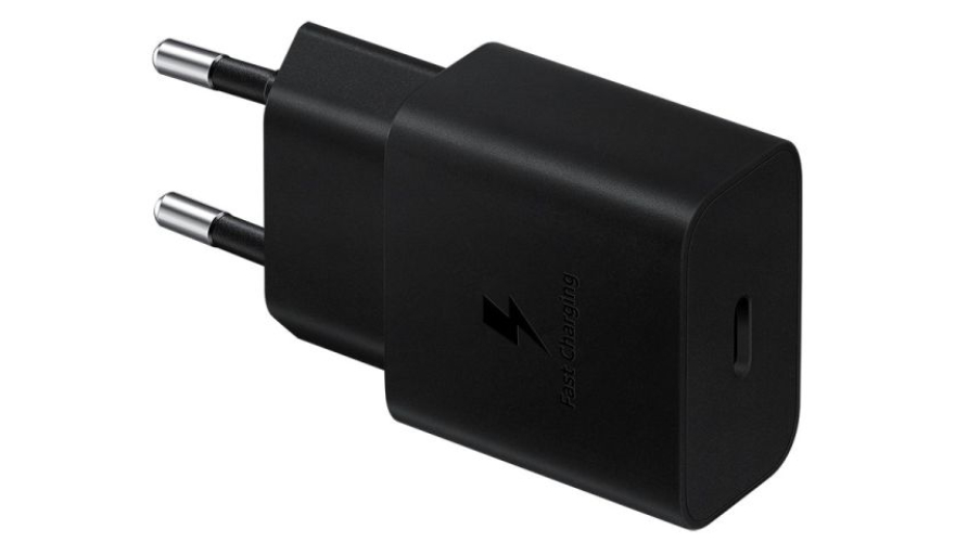 Сетевое зарядное устройство Samsung USB Type-C 15Вт (без кабеля) (EP-T1510NBEGRU) Черный