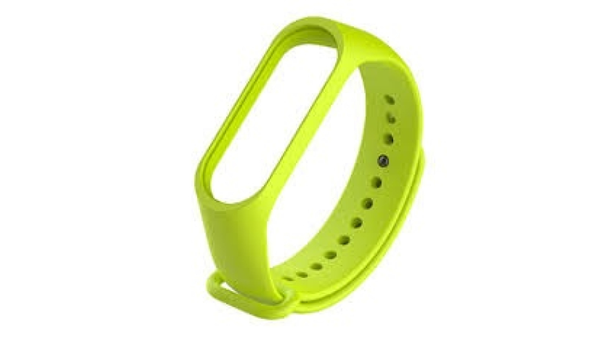 Силиконовый ремешок для Xiaomi Mi Band 5/6 Green