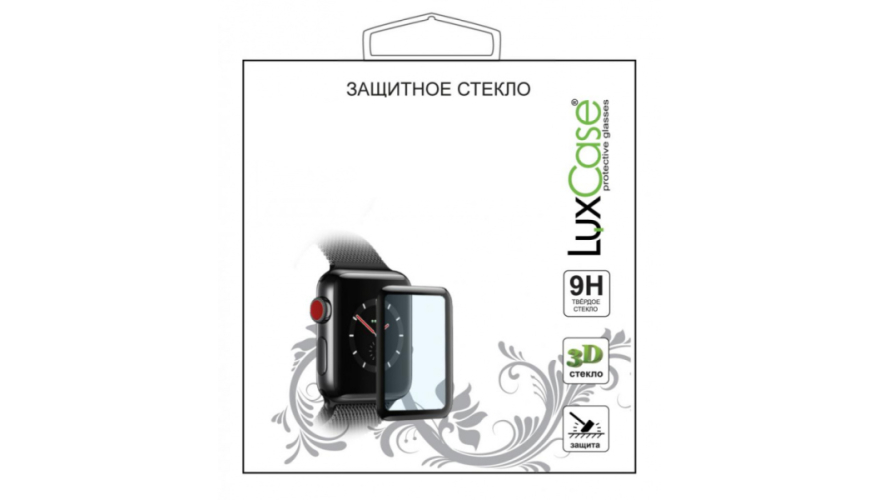 Защитное стекло LuxCase для Xiaomi Amazfit GTS 2 Mini 3D Black
