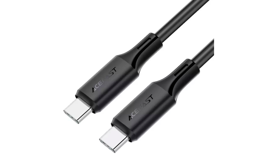 Кабель ACEFAST C17-03 Type-C - Type-C 60W 1.2м Black (Черный)