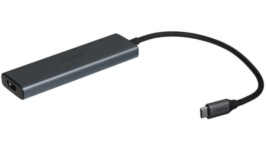 USB-C Разветвитель UGREEN CM511 5в1 (15596) Серый