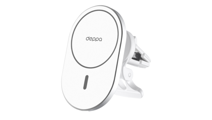 Автомобильный держатель Deppa Mage Safe Flat (арт. 55204) White