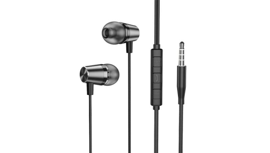 Наушники Deppa Stereo Alum Mini Черный арт. 44183