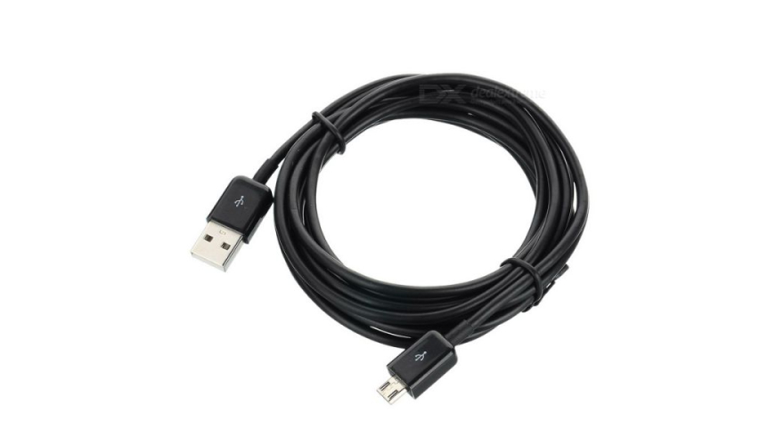 Кабель USB-USB Micro 3m Black