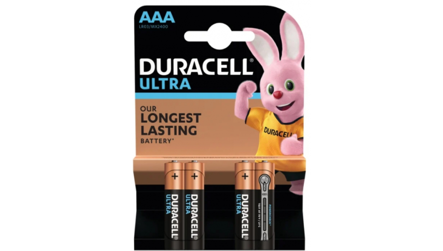 Батарейка Duracell Ultra Power AAA/LR03 (2шт)