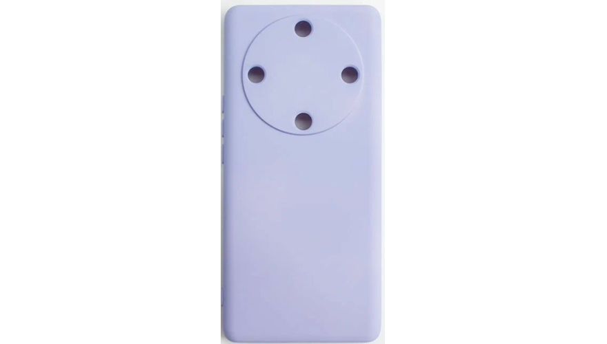 Чехол-накладка силикон для Honor X9a 5G Лавандовый