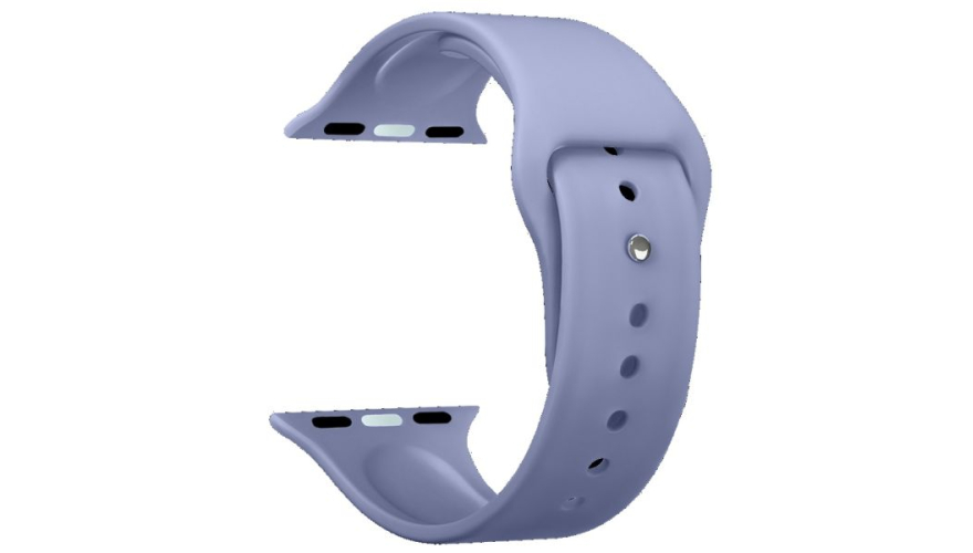 Ремешок Deppa Band Silicone для Apple Watch 38/40/41mm, силиконовый, лавандовый (арт.47128)