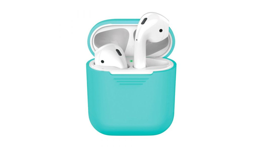 Силиконовый чехол Deppa для Apple AirPods Мятный арт.47002