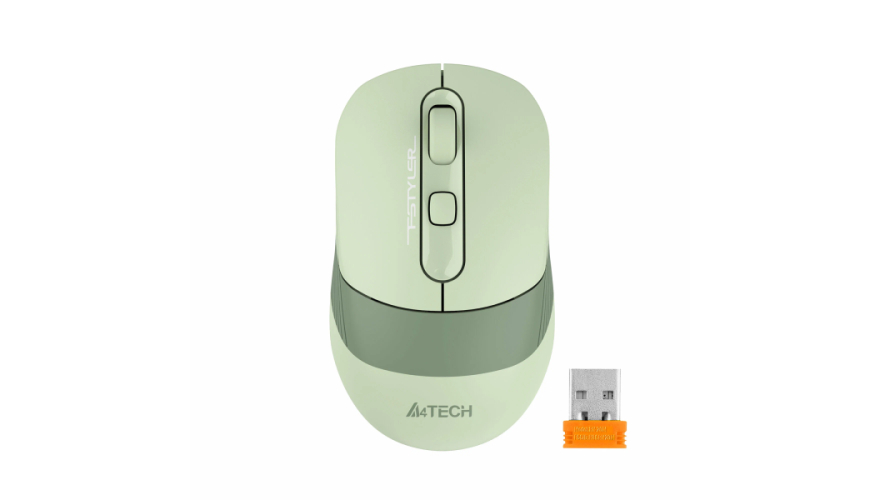 Беспроводная мышь A4Tech Fstyler FB10C Green