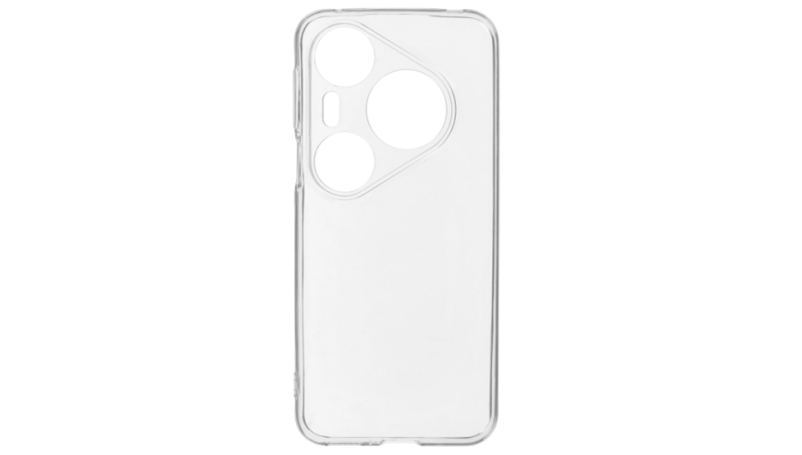 Чехол-накладка силикон для Huawei Pura 80 Ultra Прозрачный